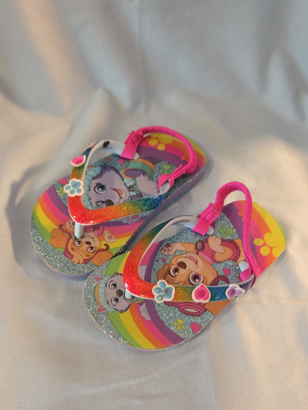Paw Patrol Rainbow Flip Flop Sandals
